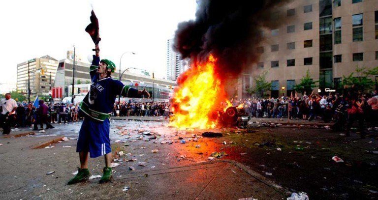 Historical Strangest Riots Hockey