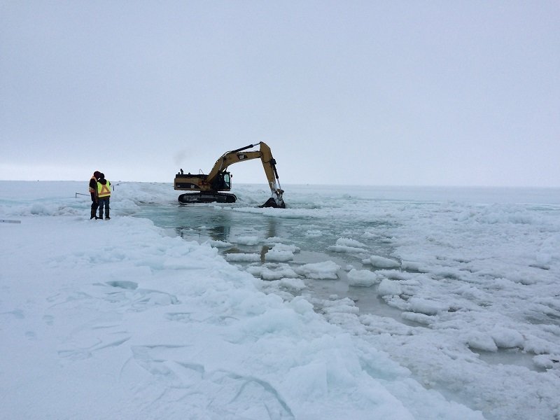 James Dalton Highway Alaska Flooded