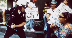 Cop Threatens Woman During La Riots