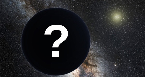 Planet 9 Question Mark