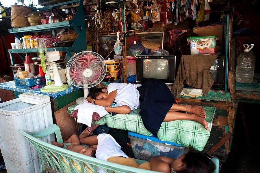 Shop Sleeping