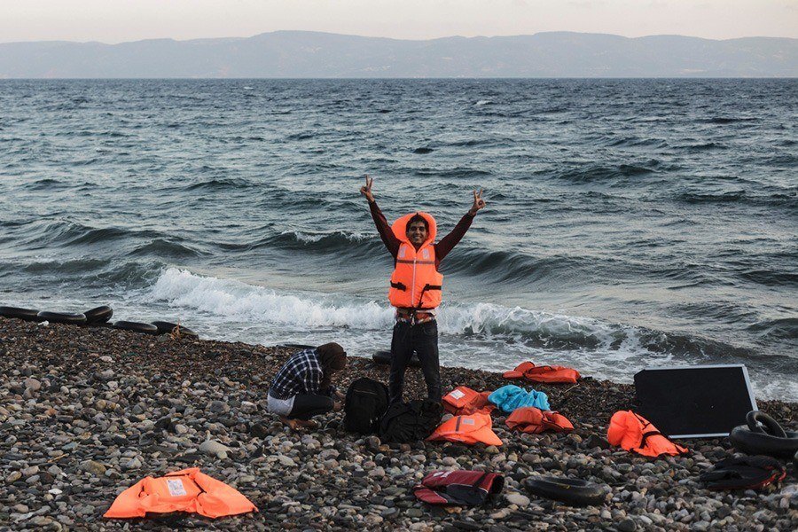 Syrian Refugee Crisis Beach