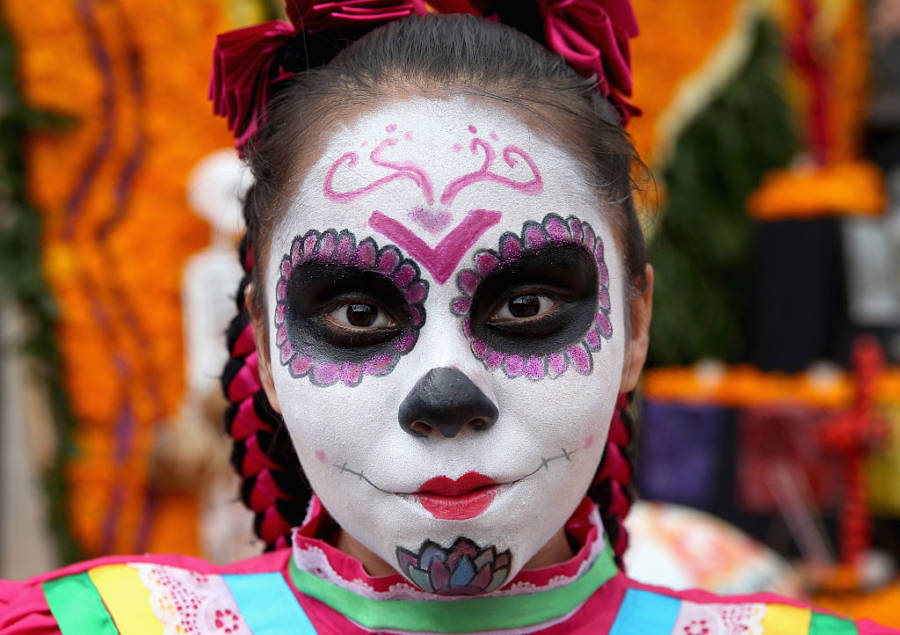 El Dia Muertos Face Eyes
