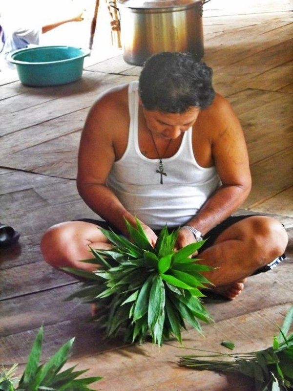 Man Making Chacapas
