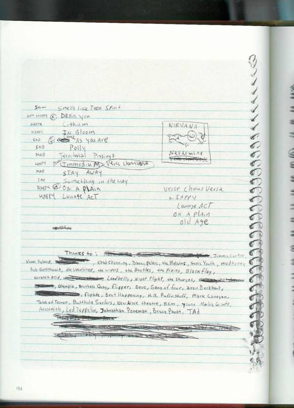 Journals Of Kurt Cobain