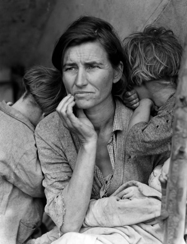 Dust Bowl Pictures Migrant Mother