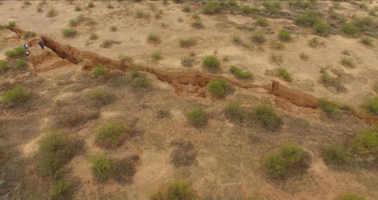 Arizona Earth Fissure Drone Og