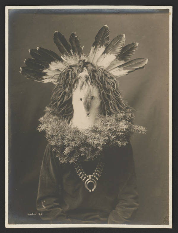 Native American Masks Feathers