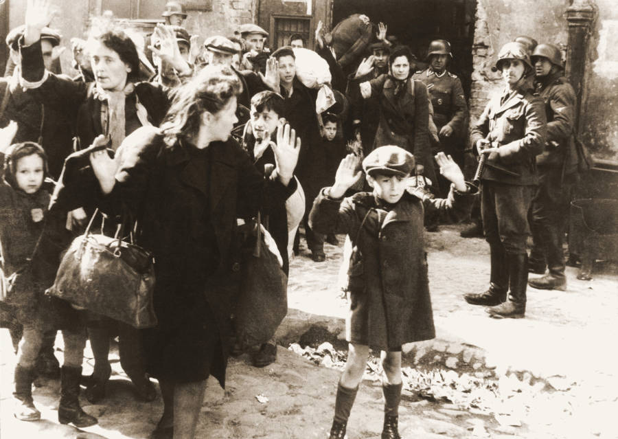 Warsaw Ghetto Uprising Boy