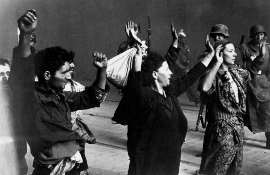 Warsaw Ghetto Uprising Hands