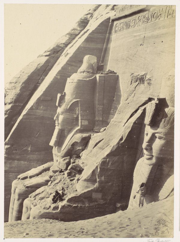 Francis Frith Abou Simbel Nubia