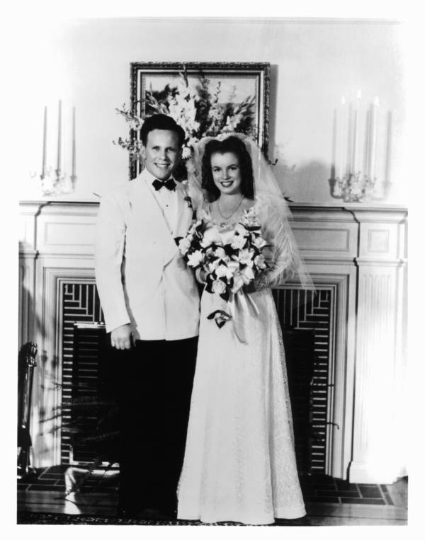 Norma Jeane Wedding Day
