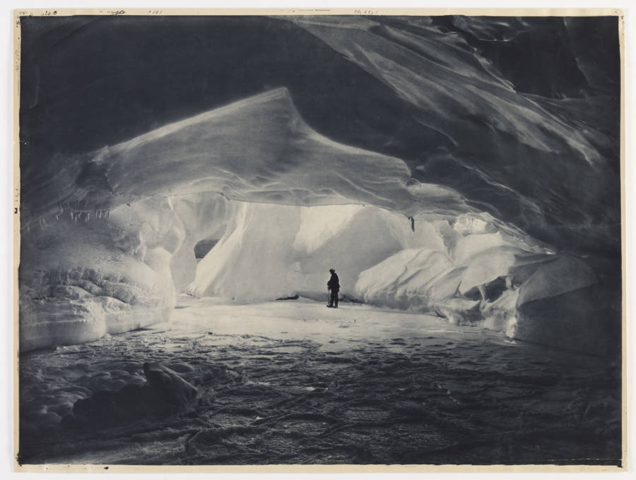 Ice Cavern Antarctic Exploration