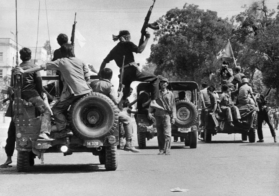 Khmer Rouge Jeeps