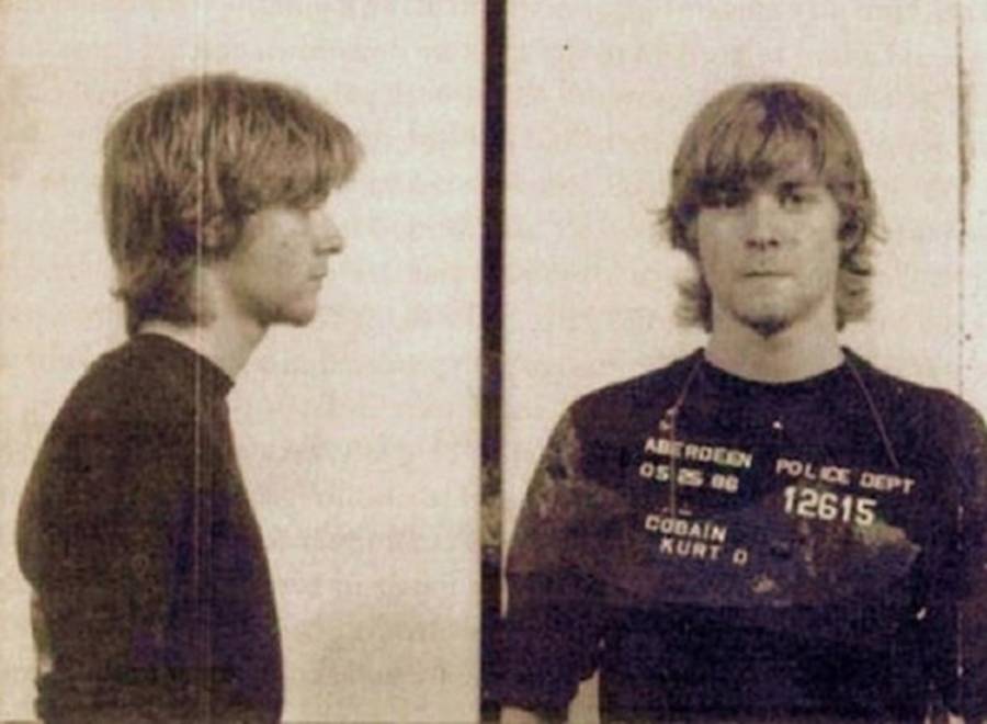 Kurt Cobain Mugshot