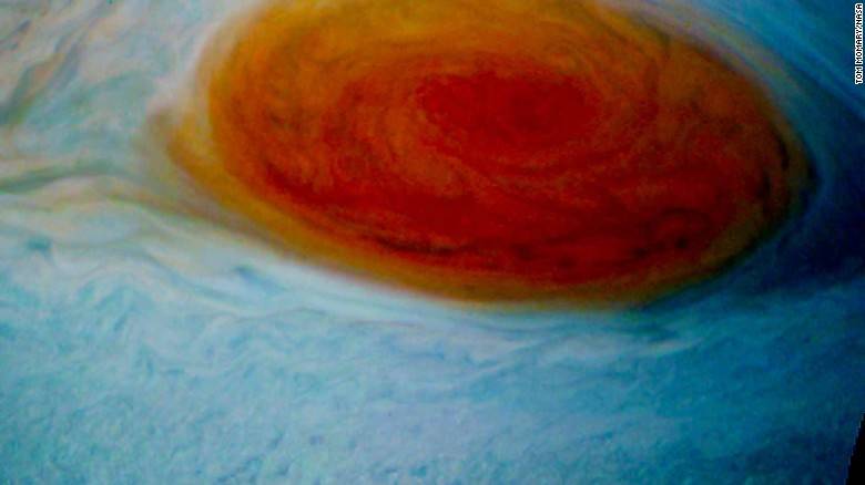 Red And Blue Jupiter