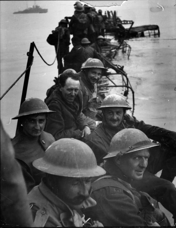 Retreating Soldiers