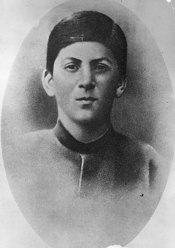 Portrait Of Young Joseph Stalin