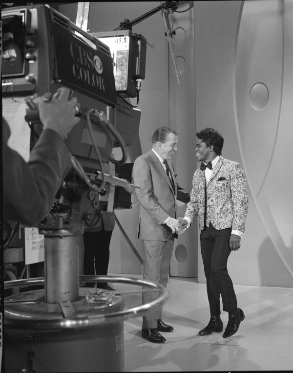 Sullivan Shaking Hands James Brown