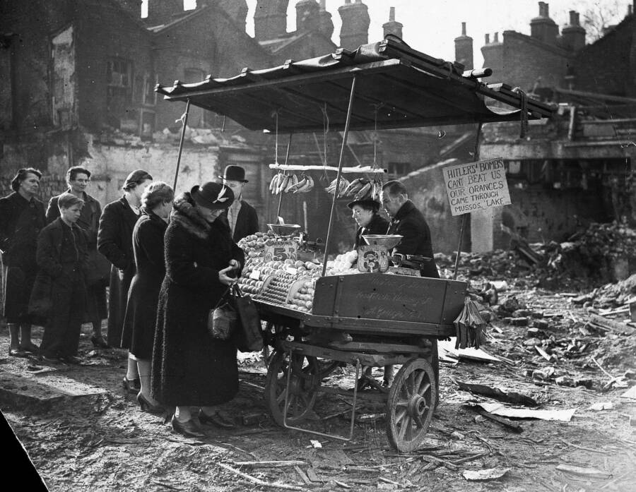 People Buying Food
