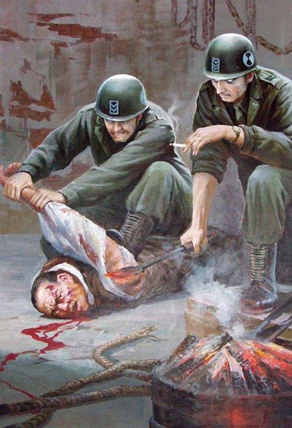 Soldiers Torturing North Koreans