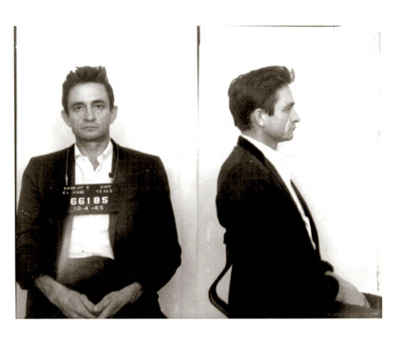 Johnny Cash Mug Shot