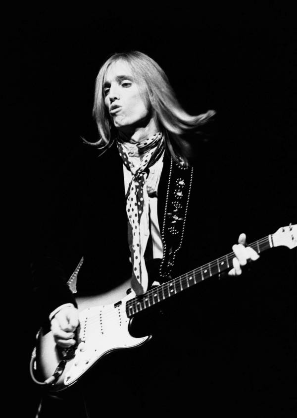 Petty Playing Guitar