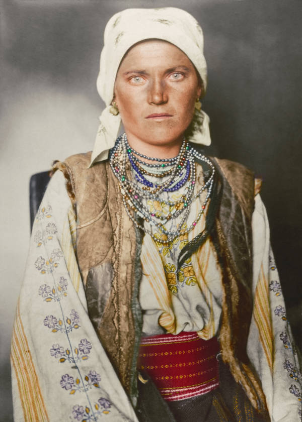 Ruthenian Woman Portrait
