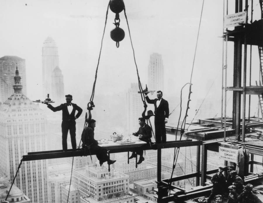 Waiters On Beam Weird Nyc