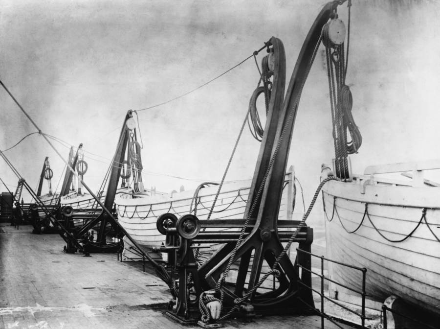 Lifeboats On The Titanic