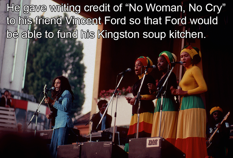 Marley With Singers