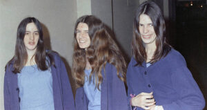 Three Manson Girls In Blue