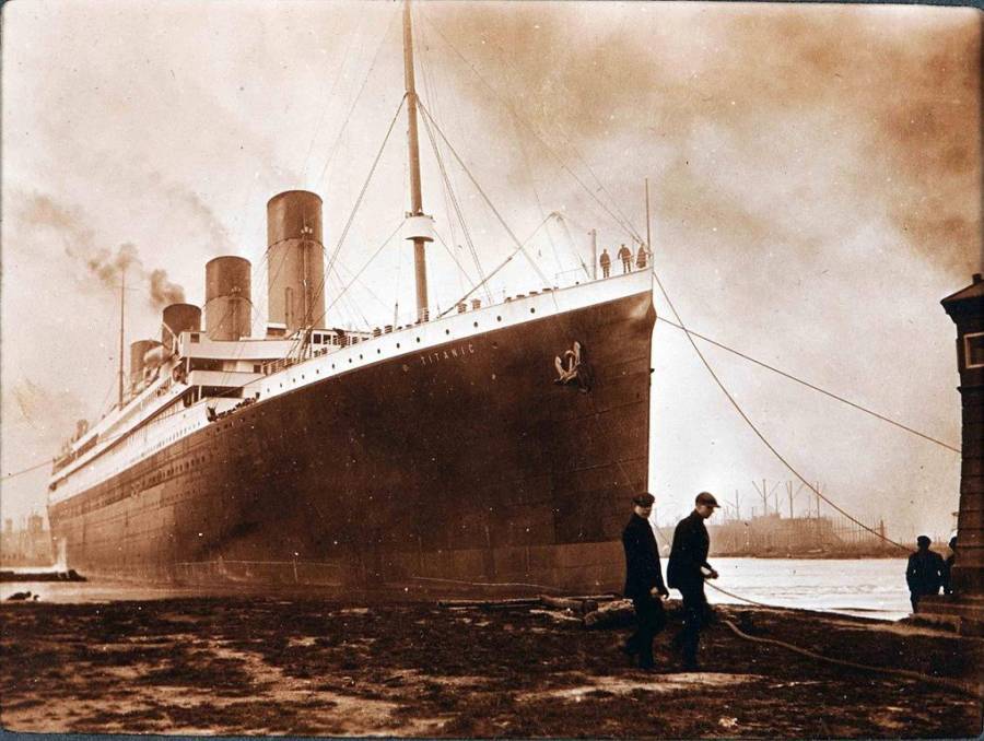 Photo Taken Before The Titanic Sinking