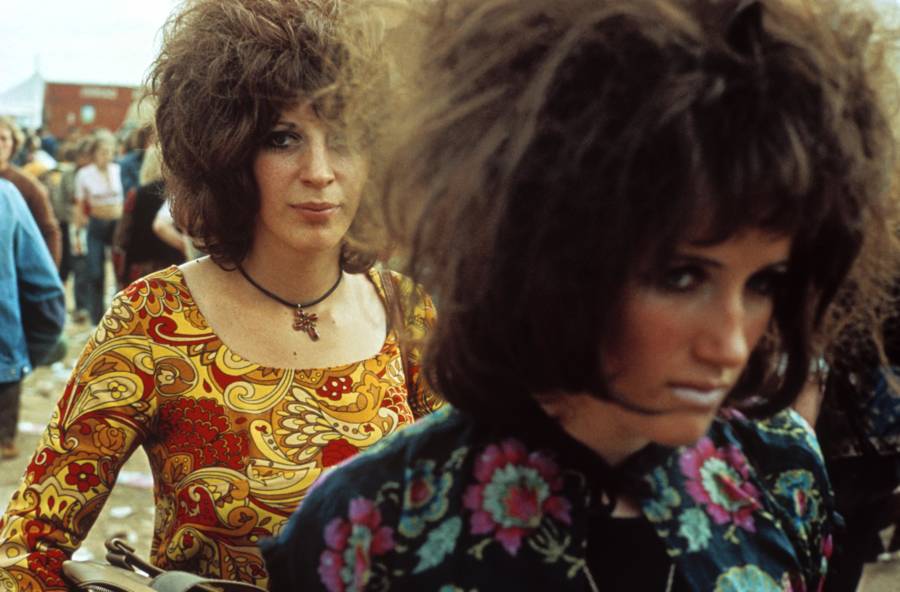 Two Hippie Women