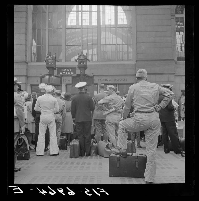 Soldiers Waiting