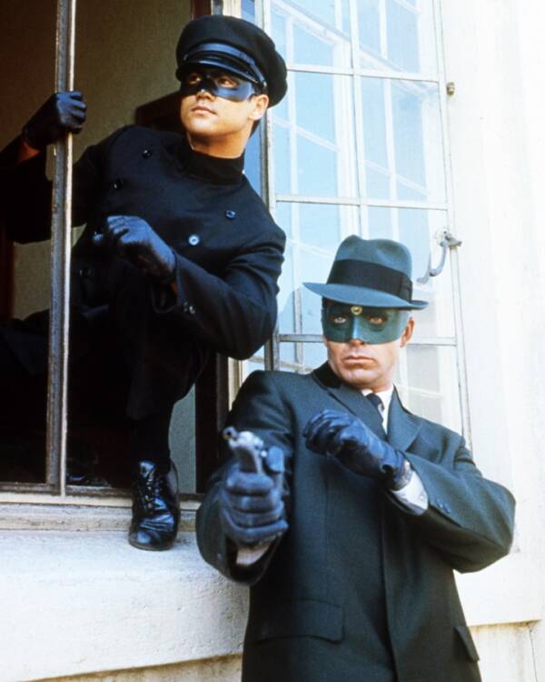 Bruce Lee And Van Williams In The Green Hornet