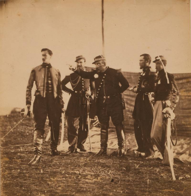 General Bosquet Giving Orders
