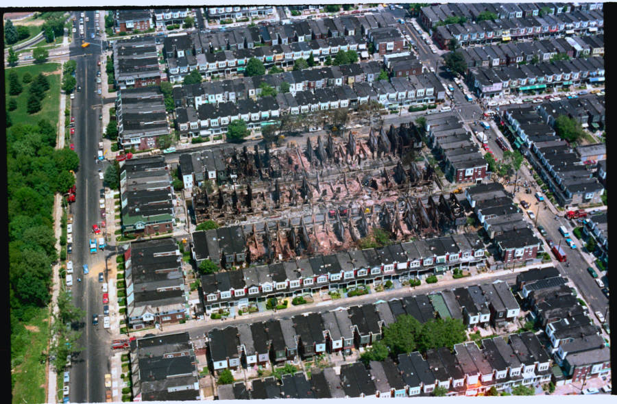 Move Bombing Aerial Photo