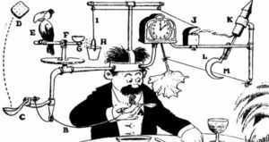 Rube Goldberg Cartoon Og