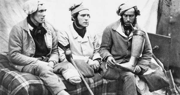 Crimean War Soldiers With Missing Limbs