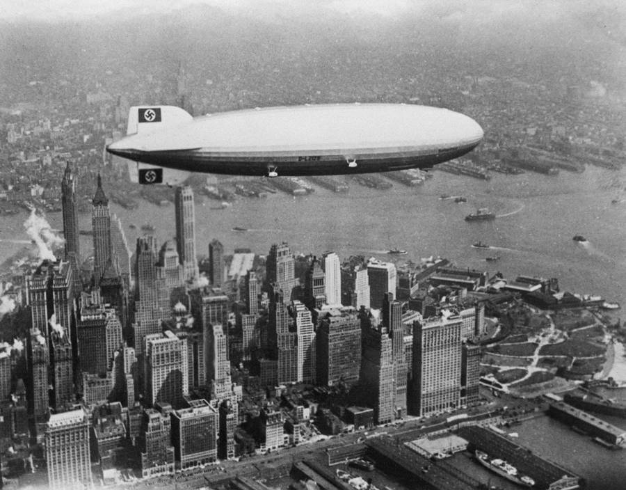 Historical Aerial Photos Hindenburg