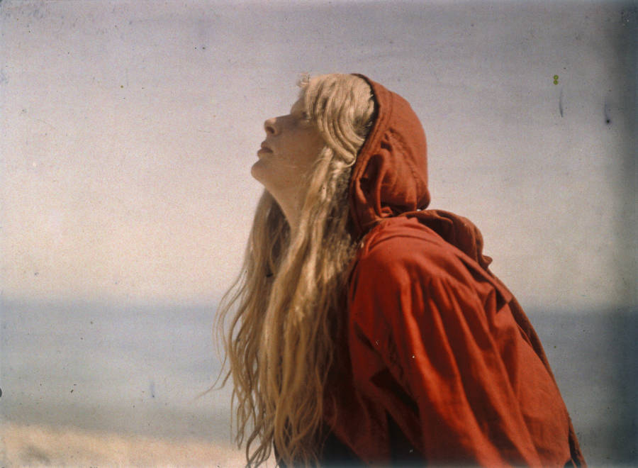 Autochrome Of Christina O'Gorman