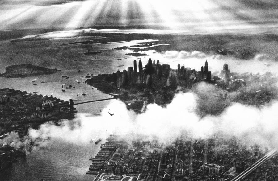 Sunset Over New York