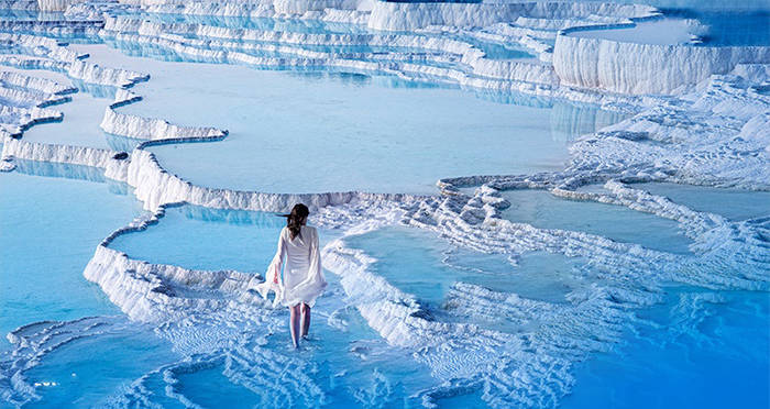 Thermal Springs Woman