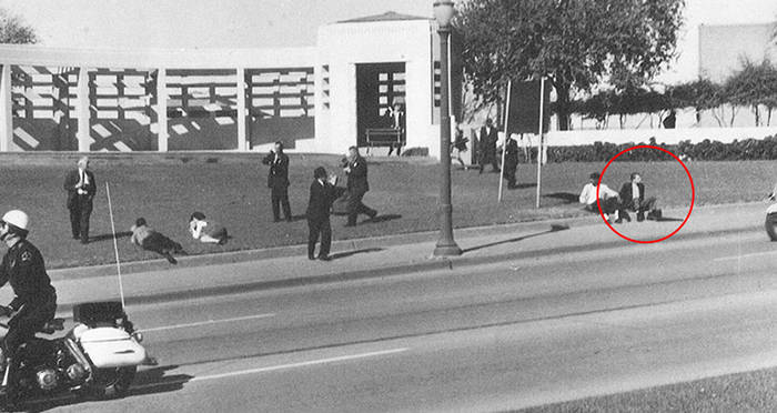 Umbrella Man Circled