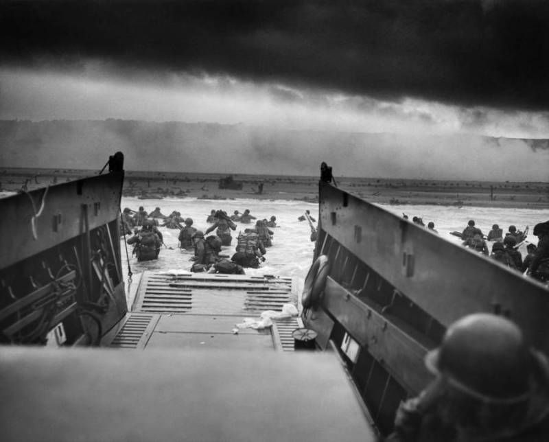 Storming The Beaches Of Normandy