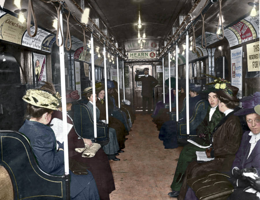 Vintage New York Subway Car