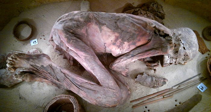 Turin Mummy At Museo Egizio