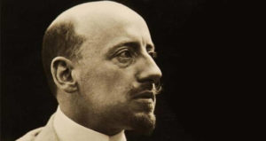 Gabriele D'Annunzio Portrait Sepia