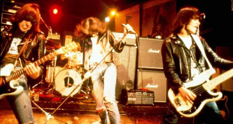 The Ramones Performing At Cbgb